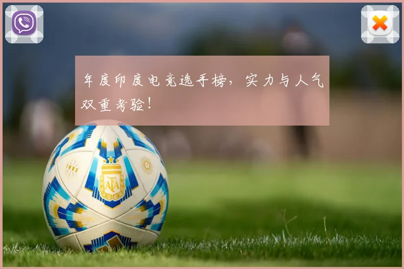 年度印度电竞选手榜，实力与人气双重考验！